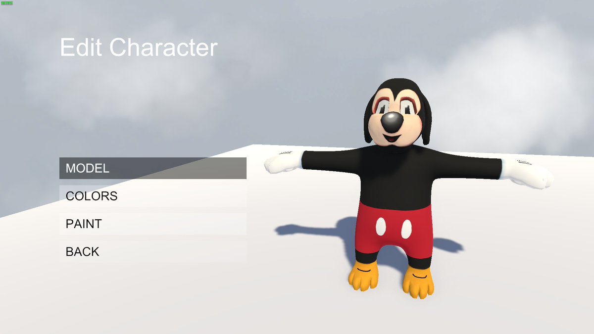 Taiga Sato 昨日買ったhuman Fall Flatていうゲームのペイント機能ｗ