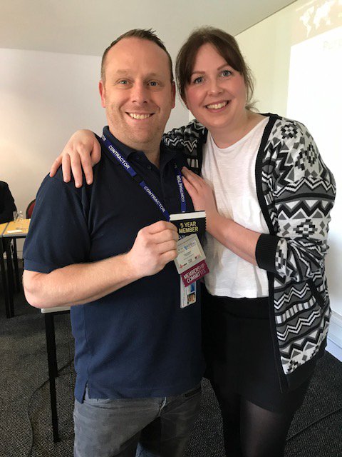 BNI_Mere's tweet image. Congratulations to @weblecservices and Ric Webster who is now a 5 year member