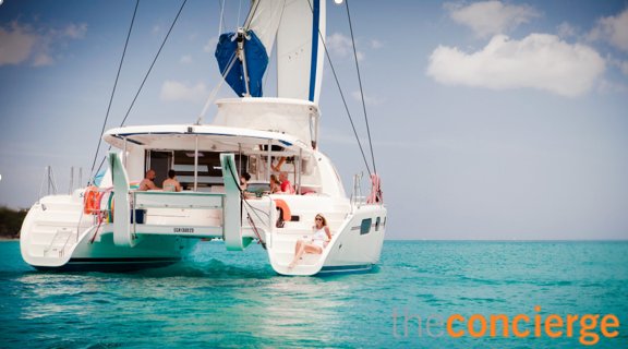 Happiness is...a luxury catamaran cruise in Barbados #theConcierge #IslandVillas #Barbados #Catamaran #Cruising #IslandLife