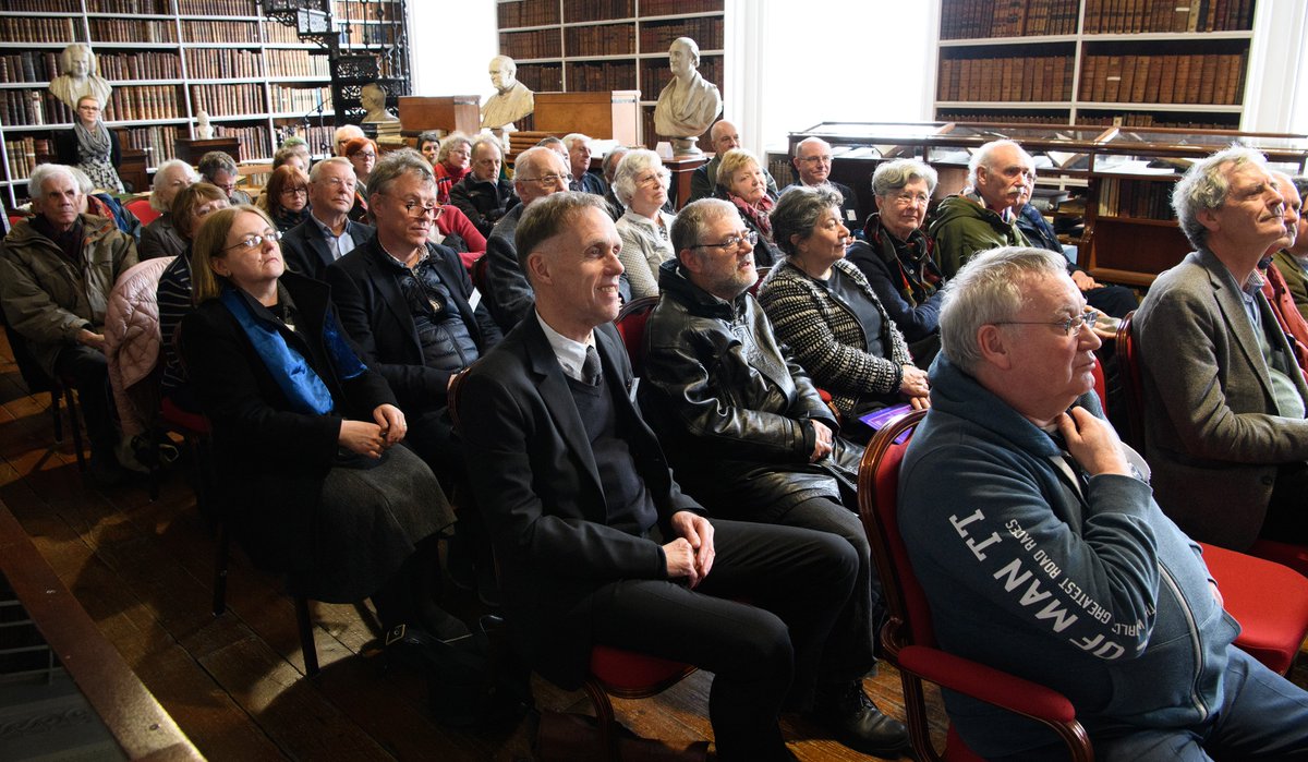 2018 <a href="/BritArtMedalSoc/">BritishArtMedalSoc</a> Annual Conference delegates at lecture in the Library by guest lecturer Sir Mark Jones, art historian, numismatist and museum director, who referred to collection of Louis XIV replica #medals from Library’s collection.

Image credits: Ian Maginess
