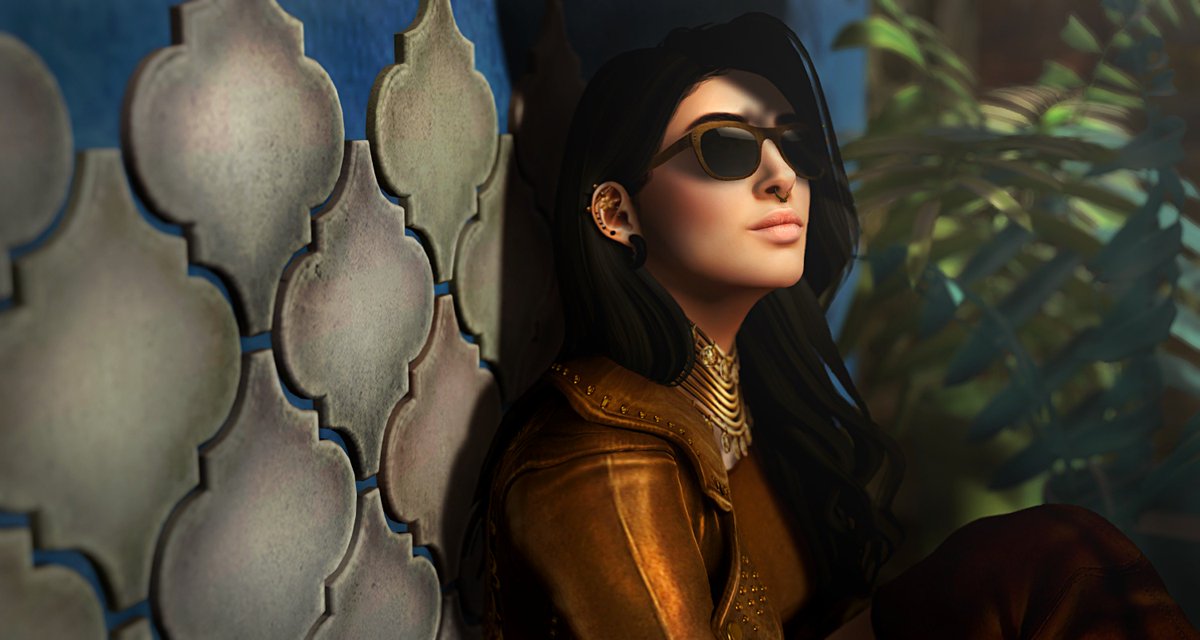 SunnyDifference's tweet image. NEW from NOMAD :
-&amp;gt; Antique Tiles for Collabor88 - April 2018 round, come in various colours and display mixes so you can decorate with ease. 
-&amp;gt; Neon Retrowave Plants for Fifty Linden Fridays, potted, here i used the blue and green ones.