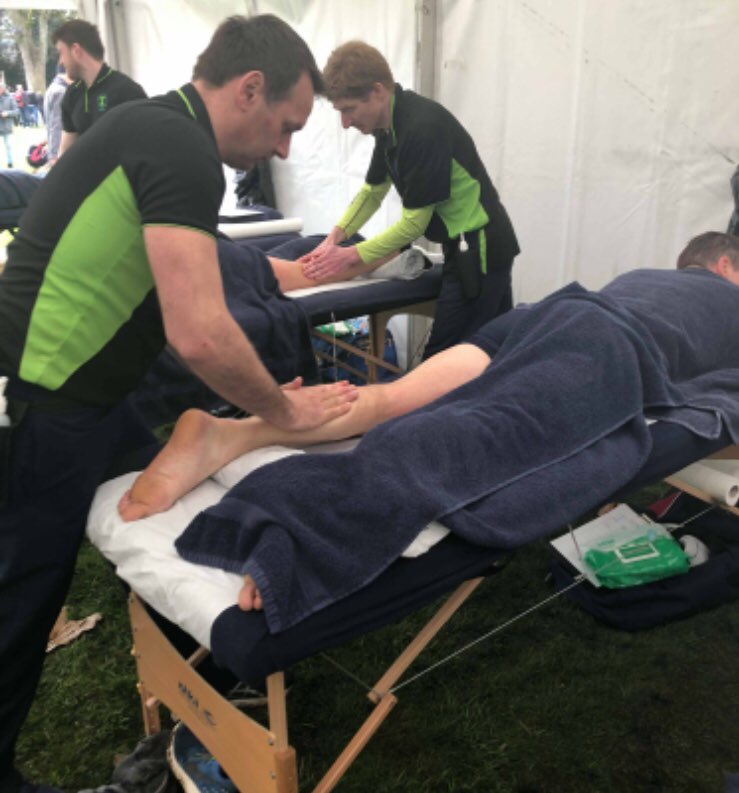 IMSTcollege's tweet image. A great day for our IMST Student Sports Massage Therapists at today’s @KilkennyTriClub Duathlon race. 
Lots of treatments provided to athletes at this event.
Well done to all involved ....🖐🤚 🏃🏼‍♂️🚴🏼‍♀️🏅
#sportstherapy #treatments #postevent #massage #reallife
