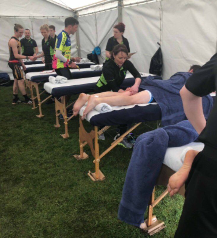 IMSTcollege's tweet image. A great day for our IMST Student Sports Massage Therapists at today’s @KilkennyTriClub Duathlon race. 
Lots of treatments provided to athletes at this event.
Well done to all involved ....🖐🤚 🏃🏼‍♂️🚴🏼‍♀️🏅
#sportstherapy #treatments #postevent #massage #reallife