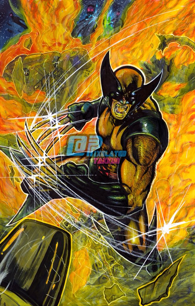 takkun_art's tweet photo. Another piece finished in time for #saccomiccon next weekend π you can find me at table C19! #xmen #wolverine #xmentas #marvel #marvelcomics #copic #giantxmen #logan #mcu #avengers #infinitywar #comicbookart #comicart #saccon #sacramentocomiccon #sacramento https://t.co/hf9VSmCvVz