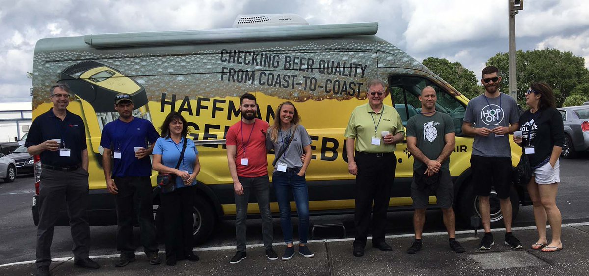 Gehaltebus's tweet photo. #Gehaltebus had a great visit to the @MasterBrewers - District Southeast Spring Technical Session at @Yuengling_Beer in Tampa https://t.co/DFX0VpKNwk