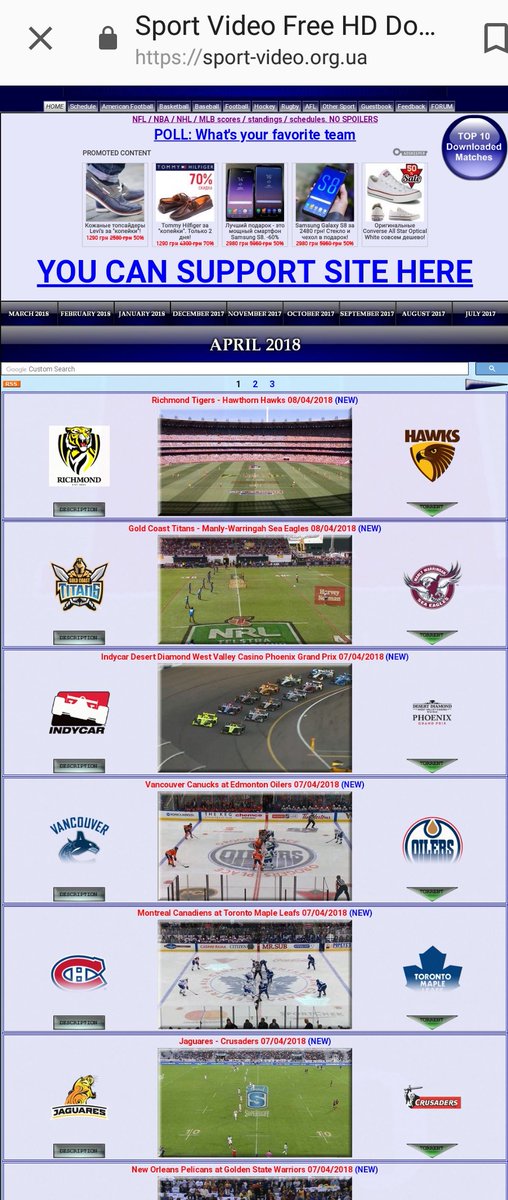 VideoNBA2017's tweet image. FREE download sports video in HD, #Football, #NHL, #NBA, #MLB, #NFL, #PremierLeague, #SerieA, #RUGBY sport-video.org.ua/rugby.html