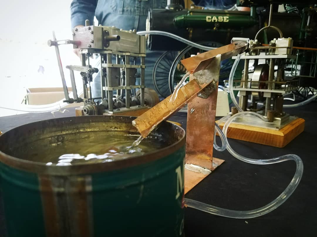 HallHdotcom's tweet photo. Antique Gas &amp; Steam Engine Museum, Inc. had some cool things on display at the #steampunk @GaslightConSD #GaslightGathering yesterday.

Make sure to go check them out today! ~Aaron

If you'd like to visit their museum, here's their website: https://t.co/azf2Nk1Vsa https://t.co/MrJMffUNvG
