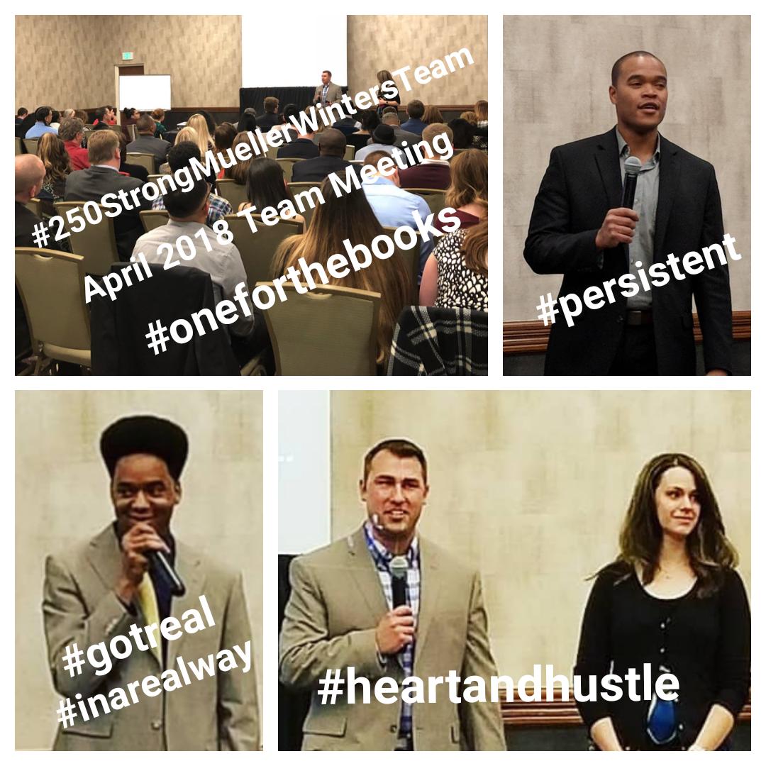 MGE_Monica's tweet photo. What an incredible Mueller/Winters Team Mtng! The talks from the new pin winners brought the steps to success in this business alive right before us!
#honesty
#transparency
#persistence
#getrealwithyourself
#heartandhustle
#accountability
#mentorship
#250strongMuellerWintersTeam https://t.co/Sdsc7K82E8