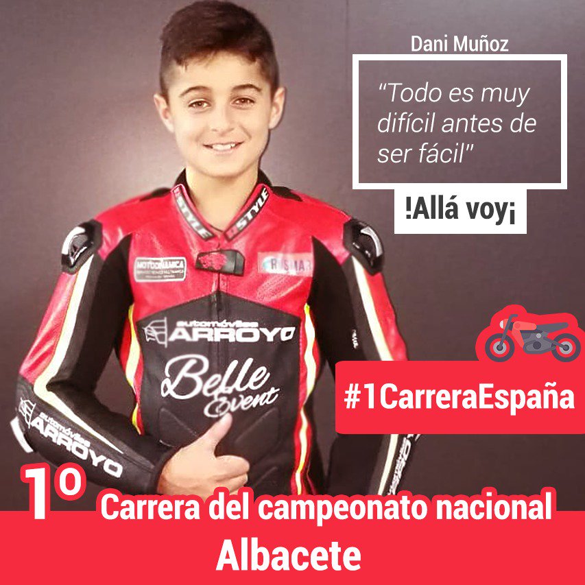 whatsappwoman_'s tweet image. &quot;Lo has dado todo campeón&quot;🔝 @danimunf2 #premoto3 #rfme #CEV #dani17 @rfme_cev #albacetehoy #moto #piloto
