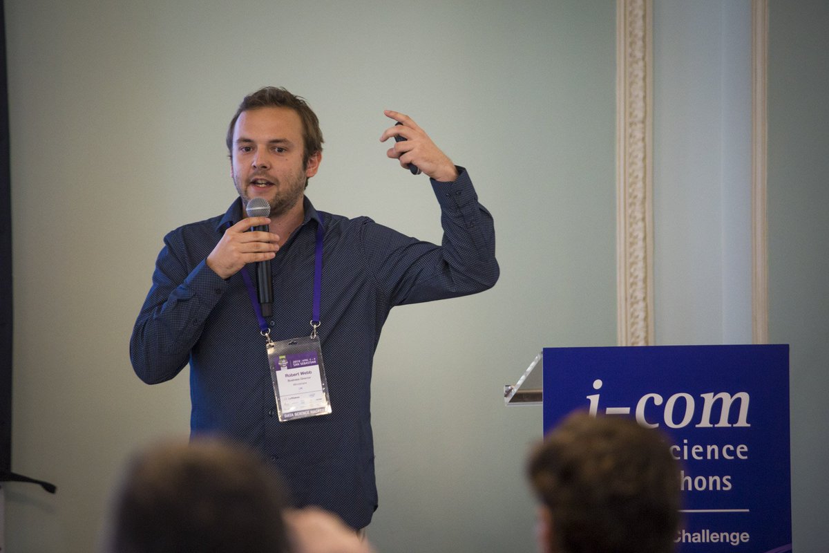 icomglobal's tweet photo. In the @Lufthansa Challenge, our other @mindshare Team “Mindshare International" demonstrate their #DataScience #Hackathon findings to the #icomhackathons18 jurors
#icom18 https://t.co/GqGAqHLE1z