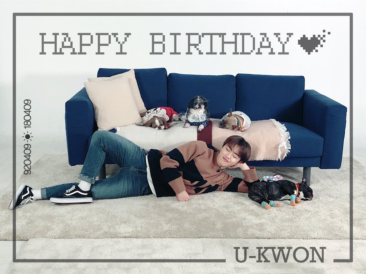 blockb_official's tweet photo. [🎂] HAPPY BIRTHDAY U-KWON

유권의 생일을 진심으로 축하합니다! (~♡'ㅅ')~♡

#블락비 #유권 #UKWON #UKwonderfulDay https://t.co/yg2SykVwN0
