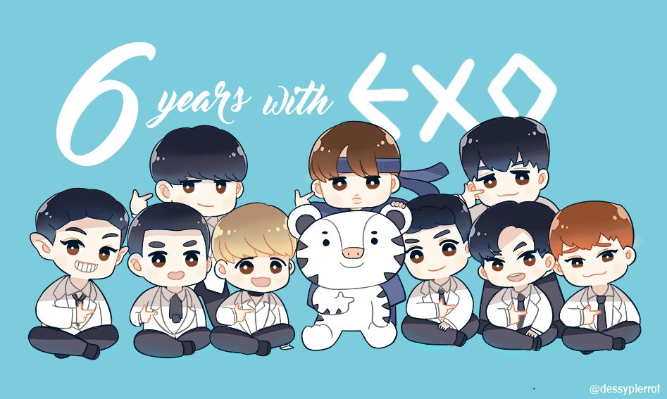 yolkberries's tweet photo. #6YearsWithEXO 
#PremiosMTVMiaw #MTVBRKPOPEXO @weareoneEXO https://t.co/d6WUurOe2O