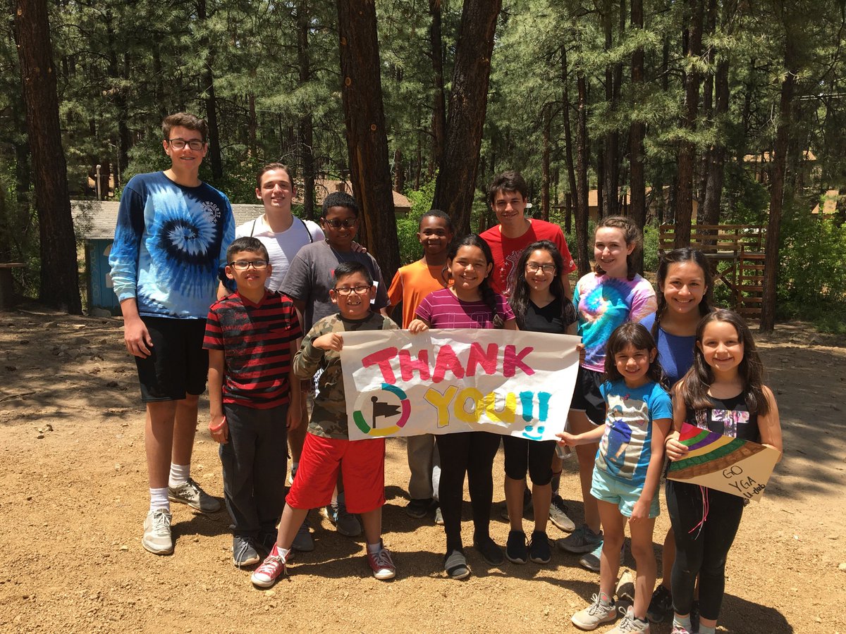 swiftyouthaz's tweet photo. As we wake up in the awesome @PrescottNF on the last day of our #SwiftOutdoors campout, we want to say THANK YOU again for making this adventure possible. Your generosity directly funds our positive programs like #ClubSwiftJr and makes it all happen. Thank you! #FunIsJustTheStart https://t.co/fXi265D9wN
