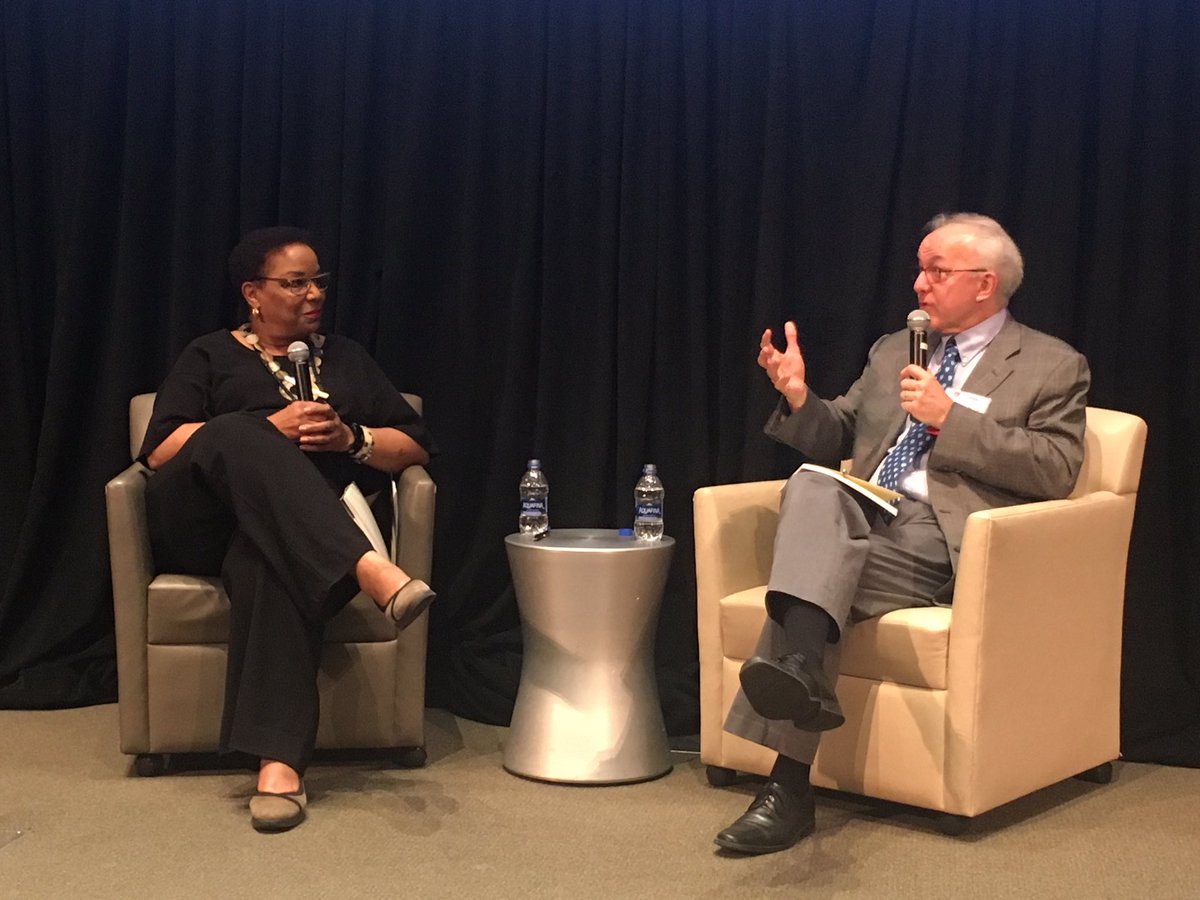 @Asymmetrex at #NESS2018 hears @HarvardMed Faculty Dean George Daley tell #BSCP Dir. Joan Reede his focus on #diversity as international