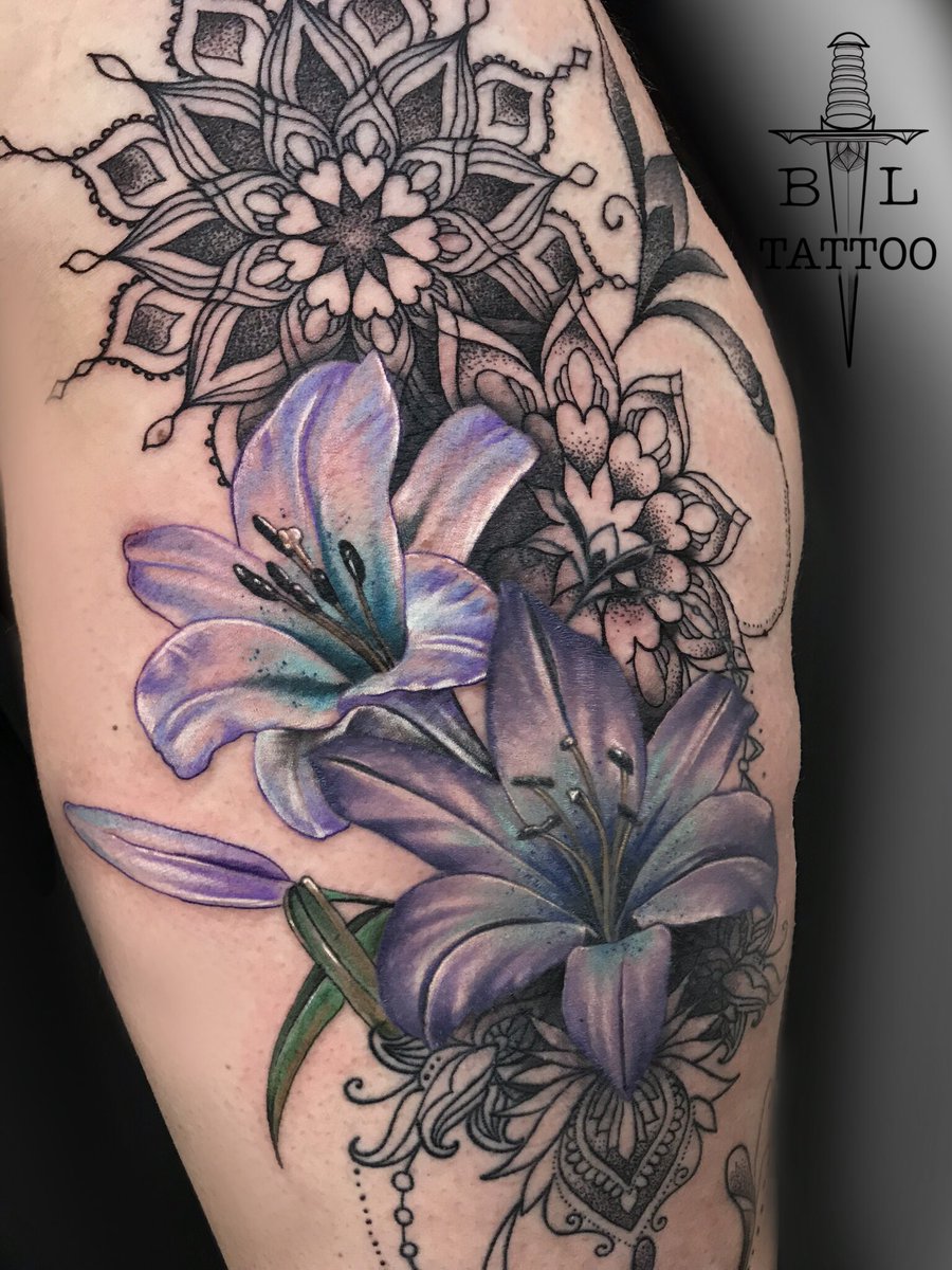 BenLabrumTattoo's tweet photo. #mandala #floral tattoo design for a female client.  #feminist love your body, love yourself 🌸 https://t.co/X1n8cwcRMH