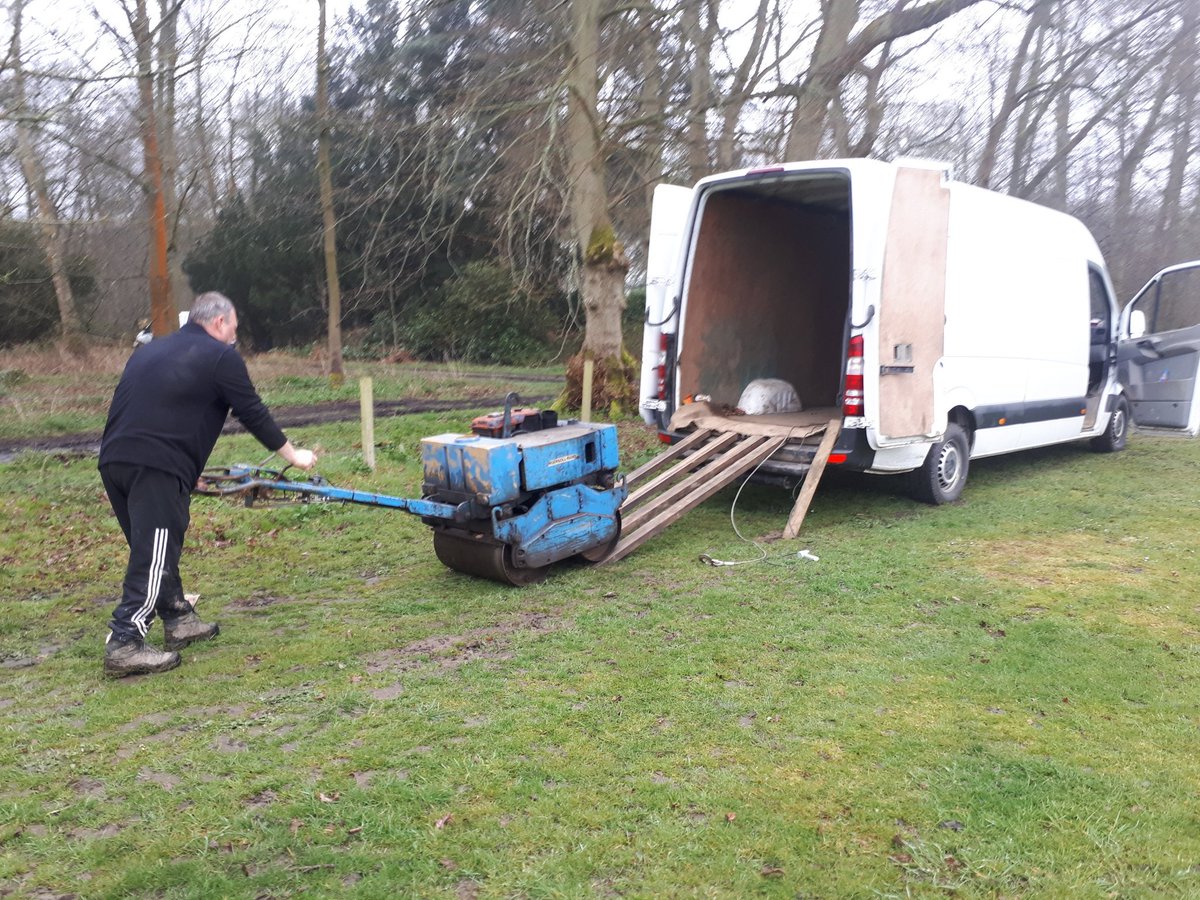 after many years hard work <a href="/PrestcoldCC/">Prestcold CC</a> finally say goodbye to the trusty old roller #pcc2018