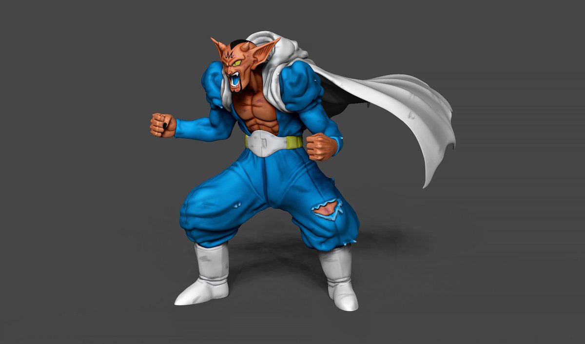 Carlos3DFigures's tweet photo. Dabura ダーブラ 3D sculpt. https://t.co/ovcApVZ7FG