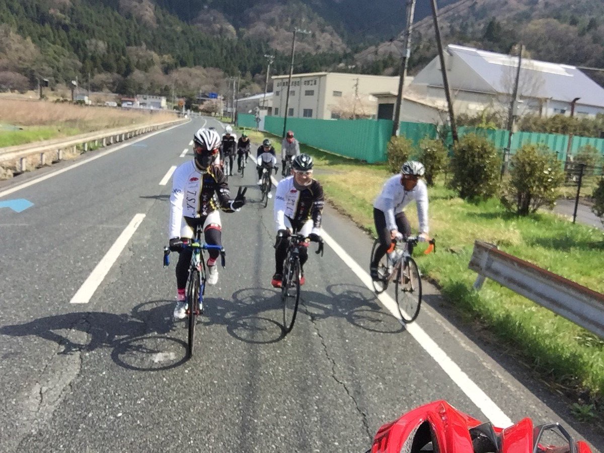 Keeptheshine418's tweet image. #TSKY
#チームライド
#ロードバイク
#SWANS
#グルメライド
#朝寝坊
#ウィリエール
#お腹ペコリン部