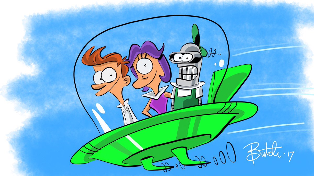 realhartman's tweet photo. Meet Fry Jetson🎶 https://t.co/a4Jz7t4ZRK