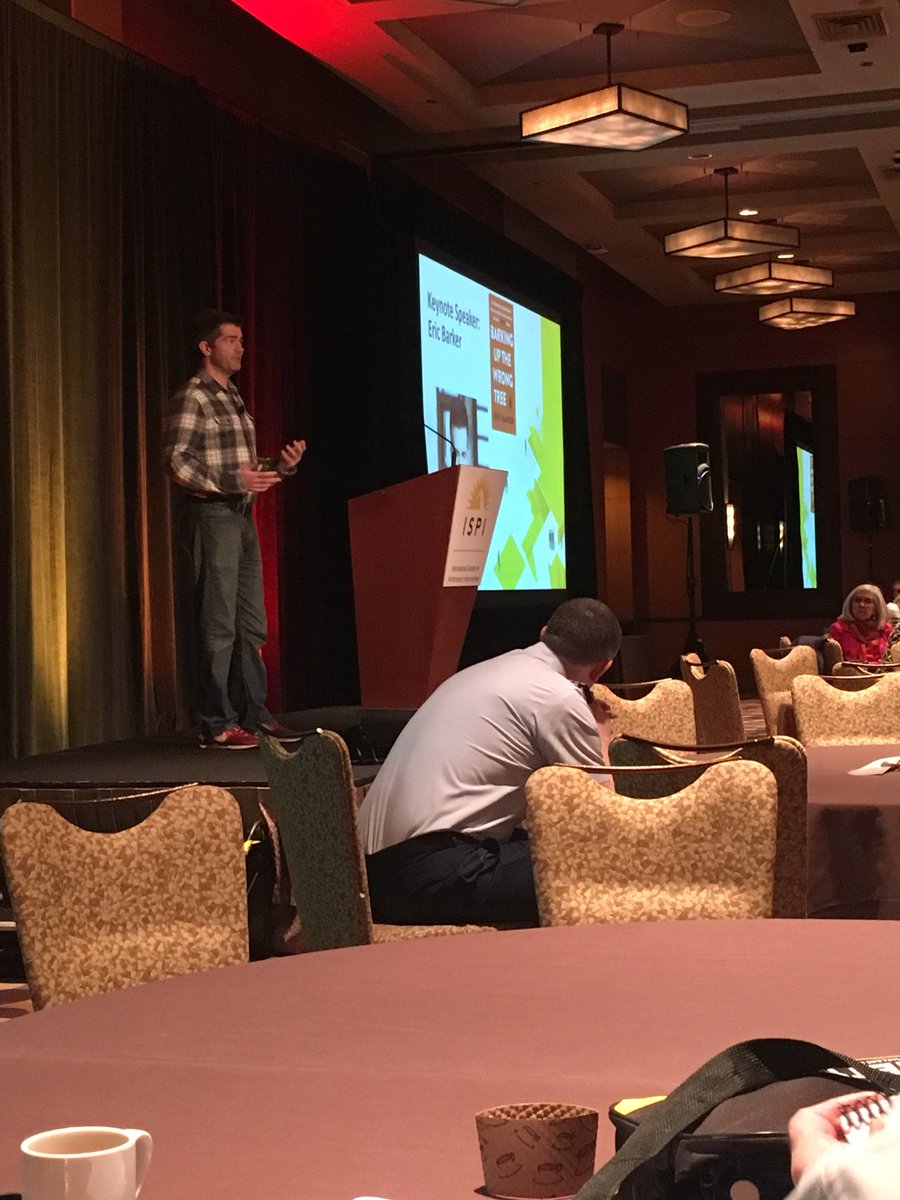 USCGPTC's tweet photo. @bakadesuyo keynote speaking for #ISPI2018 “Personal, Persistent &amp; Pervasive Optimism” https://t.co/SOhsNiBrGq