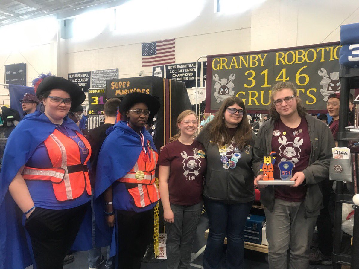 NE_Hartford's tweet photo. Thank you to @TeamParagon571 for giving us their imagery award! It’s not official, but it still means a lot to us! #morethanrobots #NEHart #PowerUp -3146 https://t.co/Z4DKC96W1G