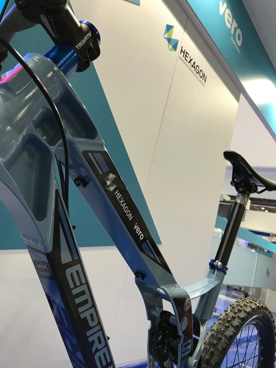 sandman123_'s tweet photo. Stop by the @verosoftware and @HexagonMI booth (hall 18, booth 430) at @mach2018 to stand a chance of winning this amazing mountain bike https://t.co/guXeiJkiYV