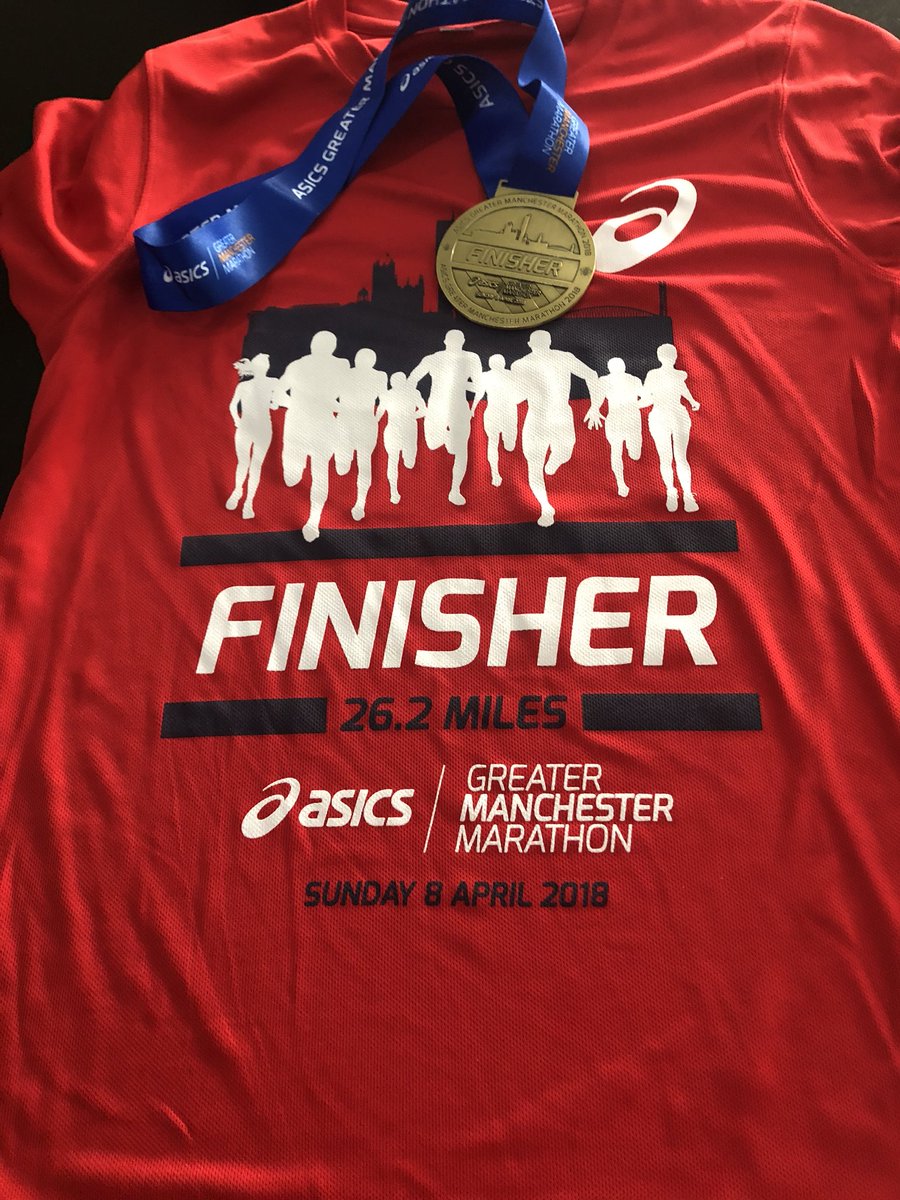 Tandleaccount's tweet photo. I only did it , 5.00.23 by far the hardest thing I have EVER done but great support from the best running club @roytonrunner , raising money for @PCHughesMEM #OldhamHour @allaboutoldham https://t.co/2WfgofPGyA