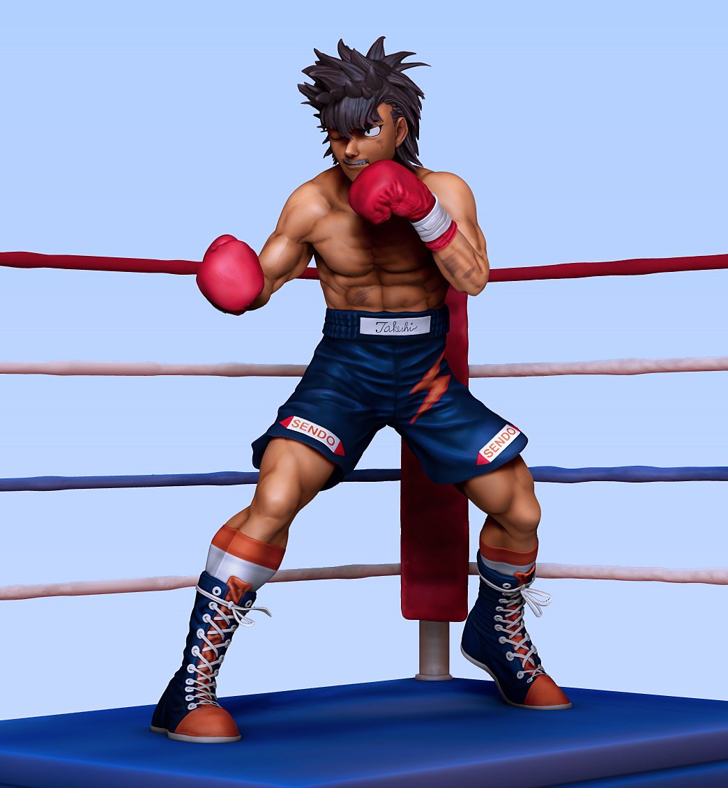 Carlos3DFigures's tweet photo. Hajime no Ippo Sendo Takeshi 'The Naniwa Tiger' はじめの一歩 千堂 武士 https://t.co/BBb4rVhUus