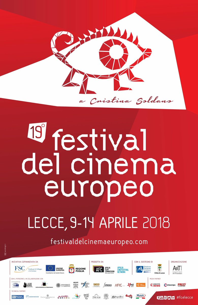 Paolo_Perrone's tweet image. Buon Festival del Cinema Europeo a tutti gli appassionati di cinema. Inizia domani la 19esima edizione che quest&apos;anno è dedicata a Cristina Soldano, la &quot;mamma&quot; di una manifestazione che ho nel cuore.

#Lecce #fcelecce #cinema
