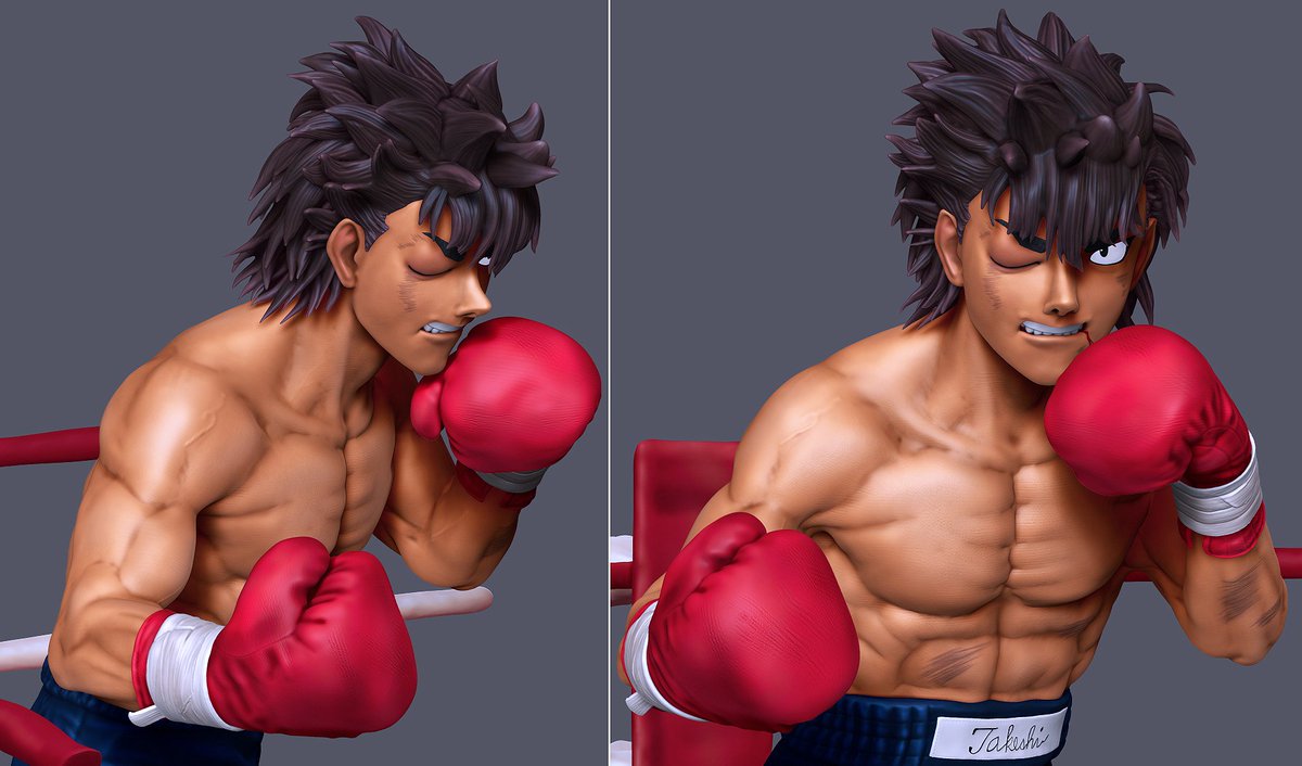 Carlos3DFigures's tweet photo. Hajime no Ippo Sendo Takeshi 'The Naniwa Tiger' はじめの一歩 千堂 武士 https://t.co/BBb4rVhUus