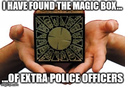 TheBigHon's tweet photo. Anyone want to open it?
#ExtraOfficers 
#crisisinpolicing https://t.co/72QslNepAL