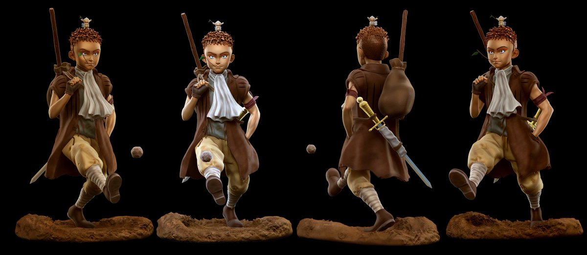 Carlos3DFigures's tweet photo. Isidro &amp; Puck Berserk イシドロ パック ベルセルク 'A day's journey' https://t.co/53tp4SIYLE