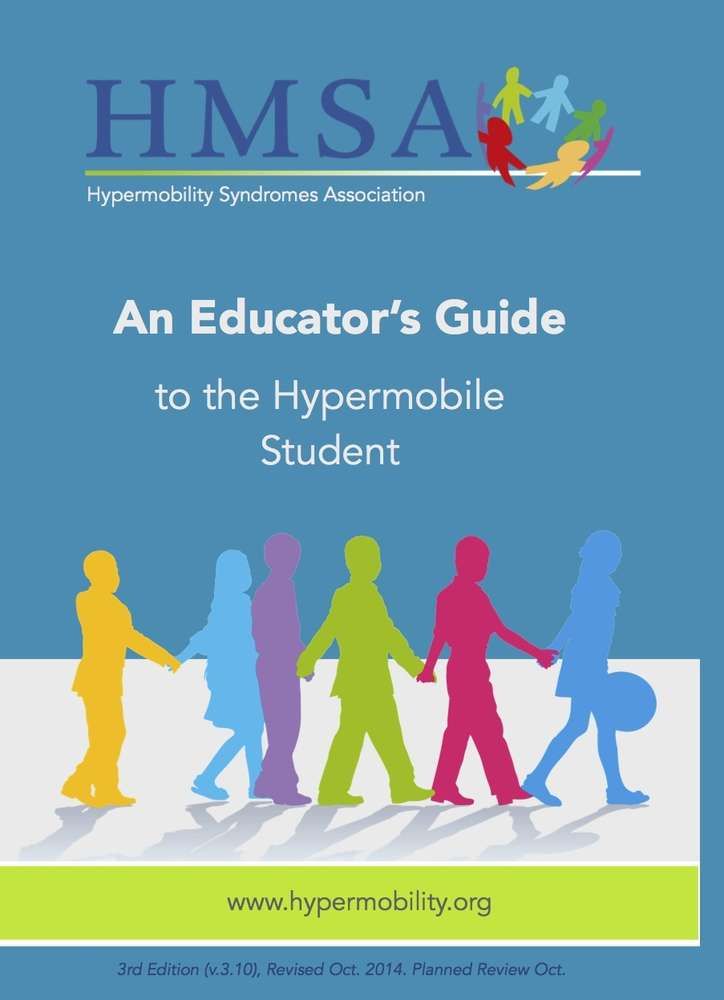 HMSACharity's tweet photo. An IS accredited guide to help parents and teachers support a pupil affected by symptomatic- #hypermobility arising from one of the #HDCT #HSD #EDS (all sub types), #Marfansyndrome, #OsteogenesisImperfecta, #PXE #Sticklersyndrome.

Find it  here: https://t.co/luayEOEeuT https://t.co/2jecXufKYo