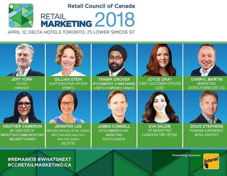 RetailInsider_'s tweet photo. Still Time to Register for RCC Retail Marketing Conference: Thursday April 12: https://t.co/4EnPZ7lv6C @RetailCouncil @RCC_Sonny #RetailInsider #RCC #MarketingConference @RetailProphet #LBCO @FarmBoy @HenrysCamera @Lowes_Canada @GTboutique @CanadianTire @loveretail https://t.co/rQ3HGZYHGo