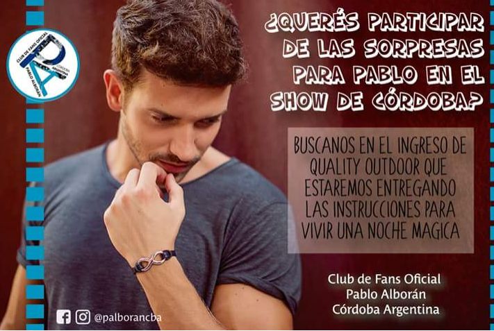 palborancba's tweet photo. Así como lees!!!
Nos hemos propuesto hacer del Show en #QualityOutdoor una verdadera Fiesta, y por supuesto queremos que nos acompañen!!!
L@s Esperamos en la entrada al predio para que compartamos junt@s del cariño que le tenemos a @pabloalboran 😍❤️🤗 https://t.co/5ZlQWfQJwz