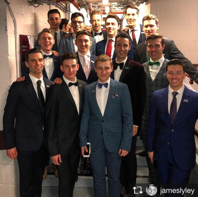 42ndStreetLDN's tweet photo. Our boys are Red carpet ready! #OlivierAwards https://t.co/I7IIjaCID4