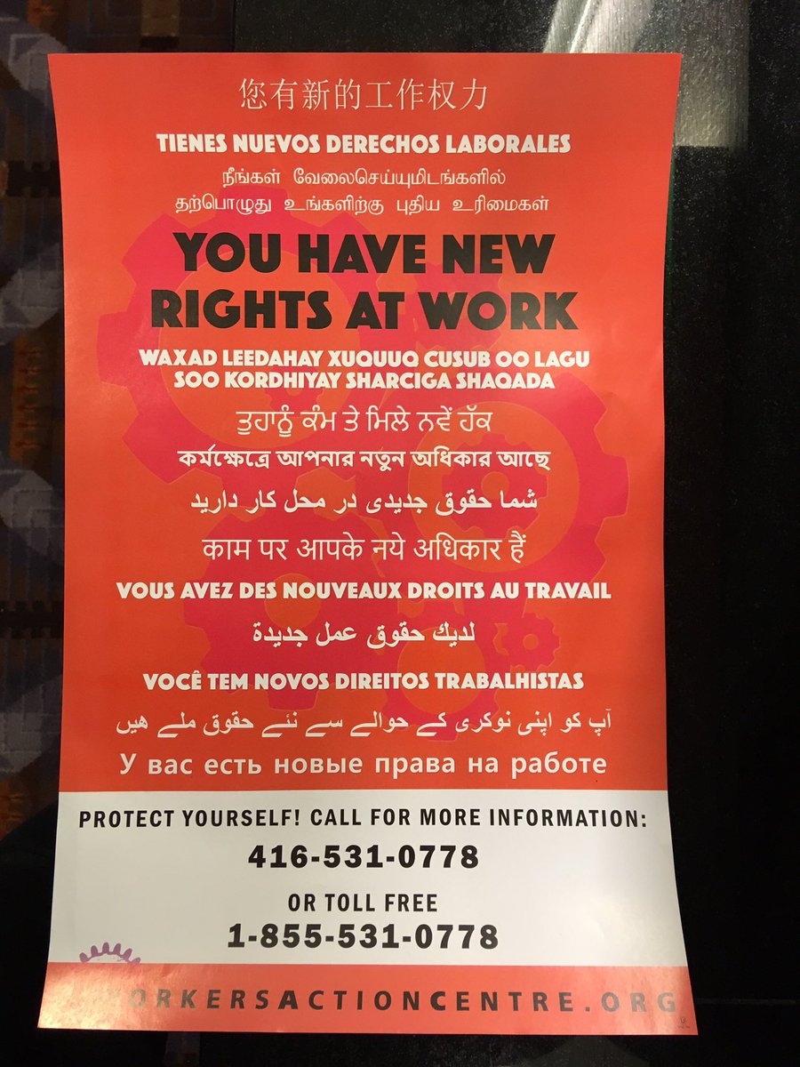 IWW_Montreal's tweet image. multilingual inspiration 😍 #labornotes #LN2018