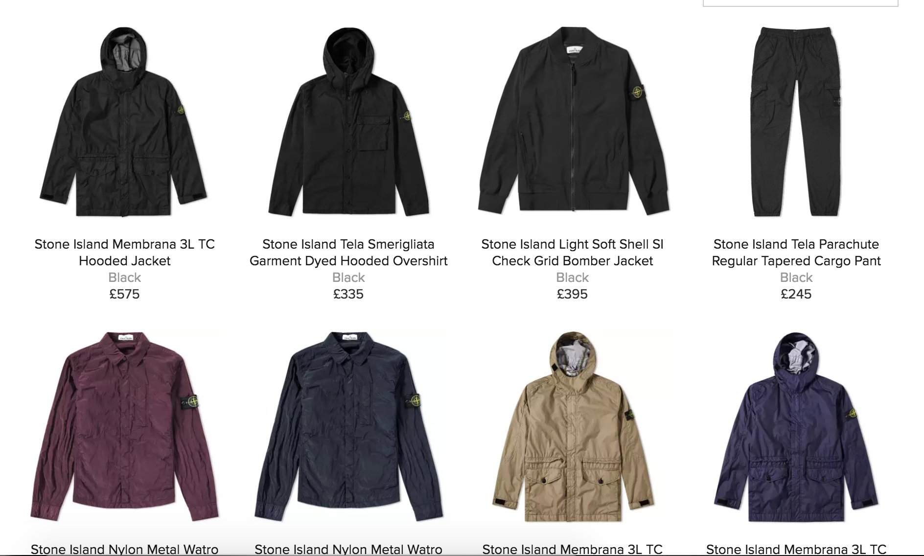 Endclothing cheap stone island