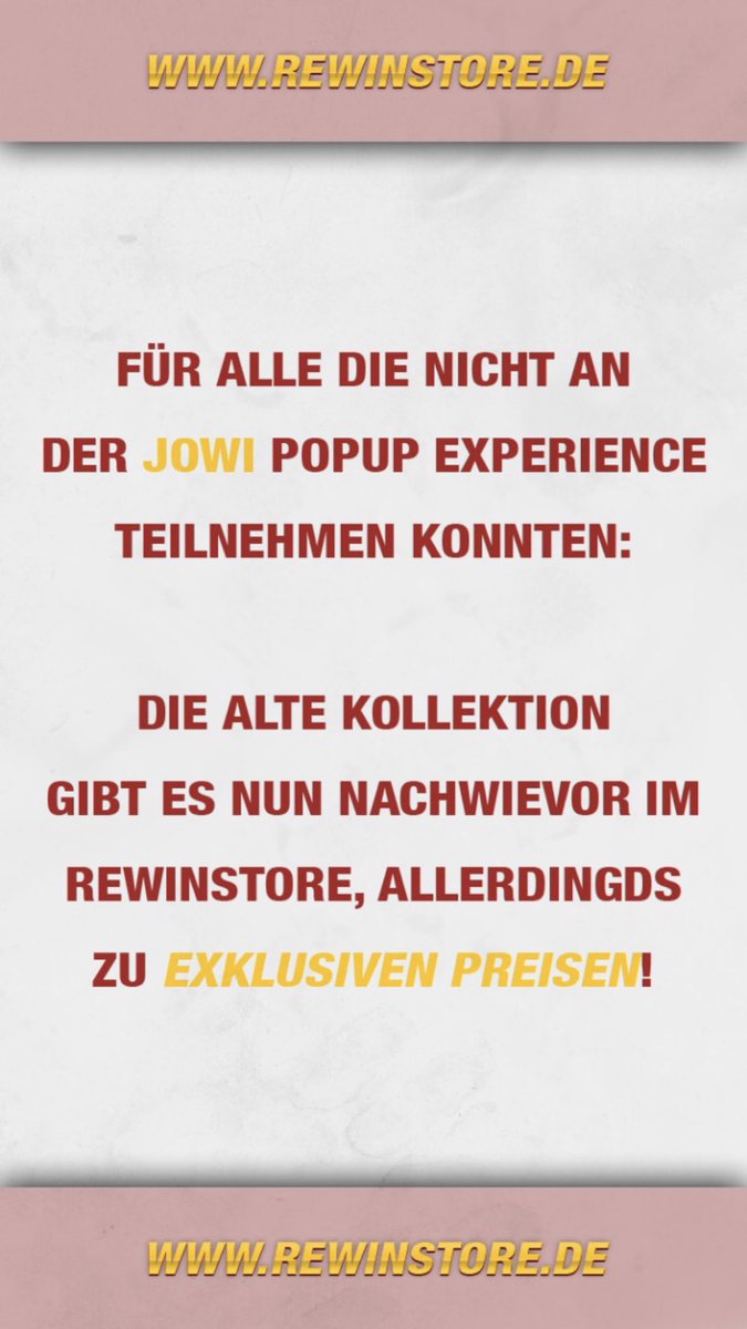 rewinstore's tweet photo. Reminder! :) habt noch einen erholsamen sonnigen Tag!  https://t.co/oc94jVHM5L https://t.co/Lfbk4bCbrH