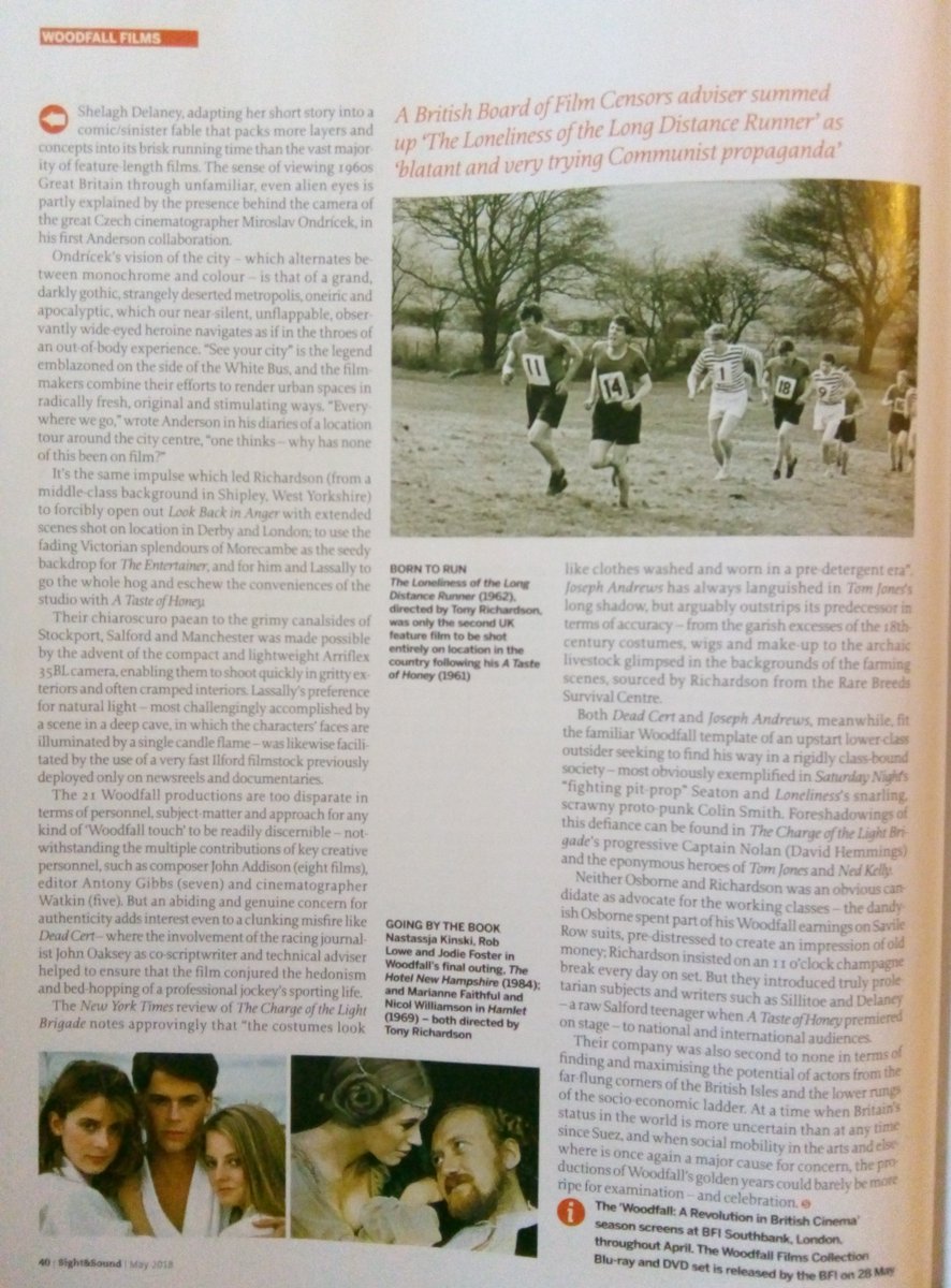 RussellKubrick's tweet photo. The story of Woodfall Films.
Known for 'Look Back In Anger, Taste Of Honey, The Entertainer's etc..
#Article #WoodfallFilms #BritishCinema https://t.co/wxGNsxuAyB