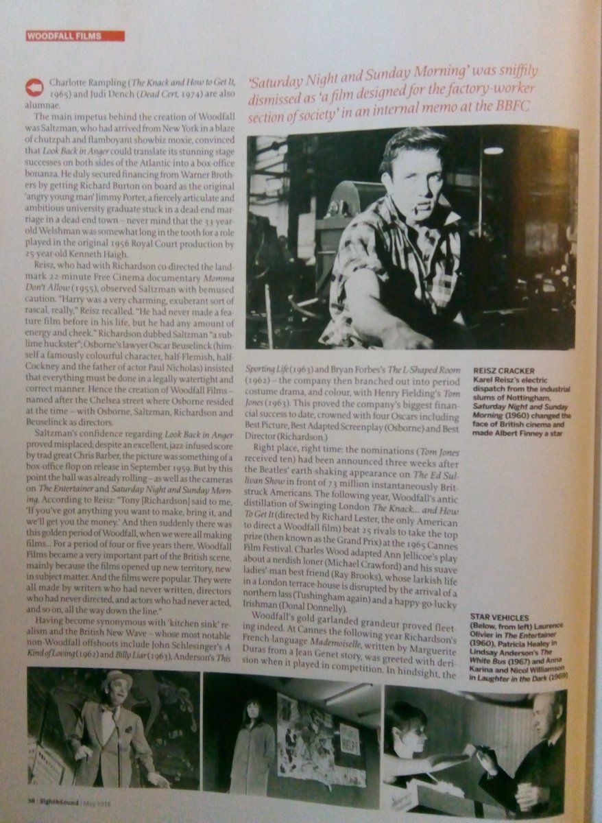 RussellKubrick's tweet photo. The story of Woodfall Films.
Known for 'Look Back In Anger, Taste Of Honey, The Entertainer's etc..
#Article #WoodfallFilms #BritishCinema https://t.co/wxGNsxuAyB