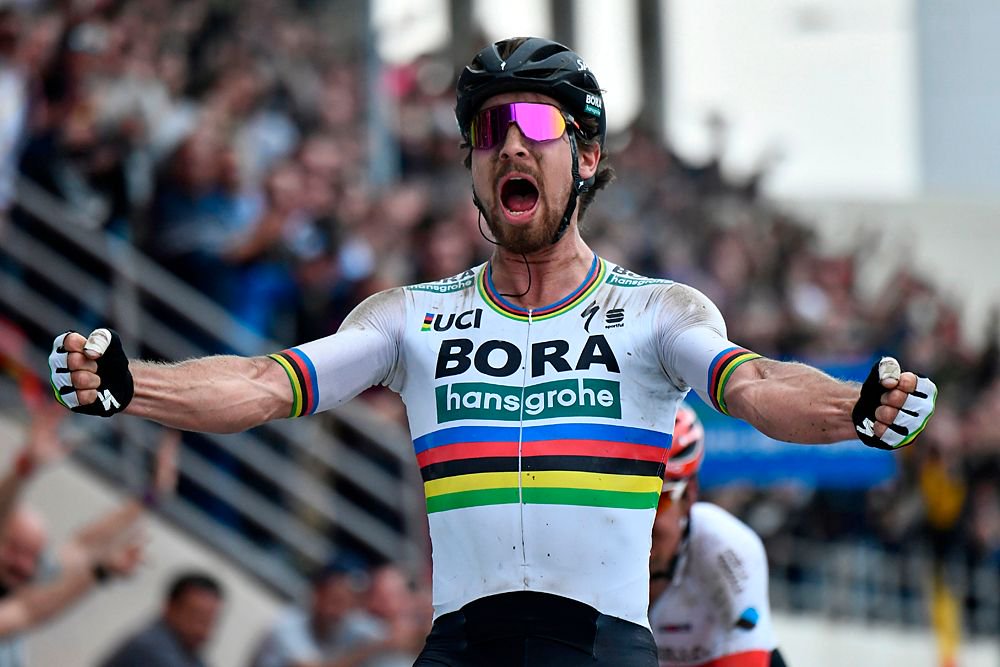 Peter Sagan wins Paris-Roubaix

World champion beats Silvan Dillier in two-up velodrome sprint

buff.ly/2H2yJum