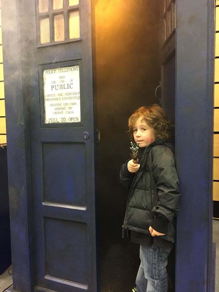 KrisTheScript's tweet photo. Brilliant day at Comic Con in Worcester.
Always good to see @SawbonesHex - Luca is taking Doctor Who very seriously these days 😊
#doctorwho #worcestercomiccon https://t.co/BSKTRm1kWT