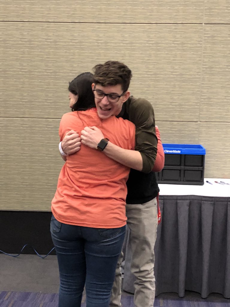 High5sAIIAround's tweet photo. Ethan gives the best hugs 💙⚙️ https://t.co/NPG2Uw3Uod