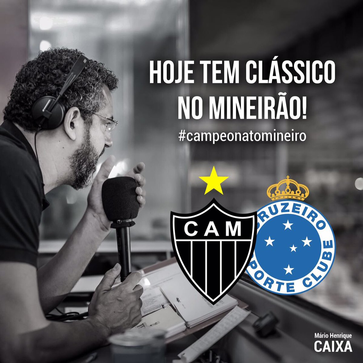 Vou narrar o segundo tempo. #Galo