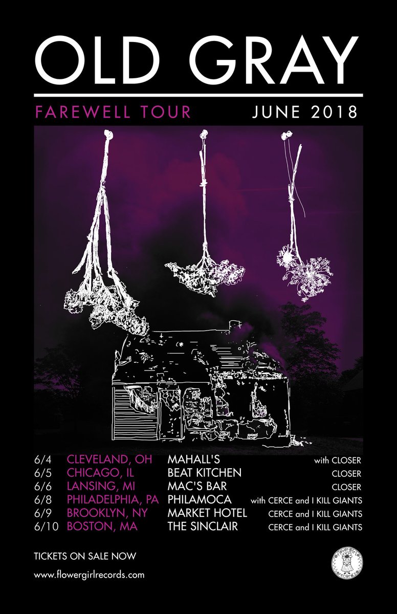 Our Farewell Tour is announced and on sale: bandsintown.com/a/1592261-old-…

Featuring Closer, Cerce, and I Kill Giants. 

See you in June.