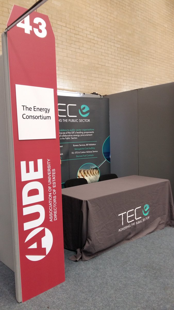 TEC_Connected's tweet photo. All ready for the @AUDE_news conference tomorrow! Looking forward to seeing some members. #AUDE18 #HigherEducation #stand43 https://t.co/TFBoSfDJsQ