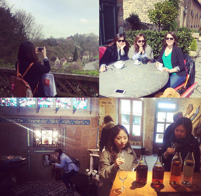 Jour 2 de notre accueil #korea // visite sous le ☀️de Saint-Ceneri-le-Gerei #plusbeauxvillagesdefrance, de la basilique Notre-Dame où fut bapstisée Ste Thérèse et de la ferme cidricole #Desfrieches pour une dégustation de cidre et pommeau #visitalencon @AttractiviteNdy