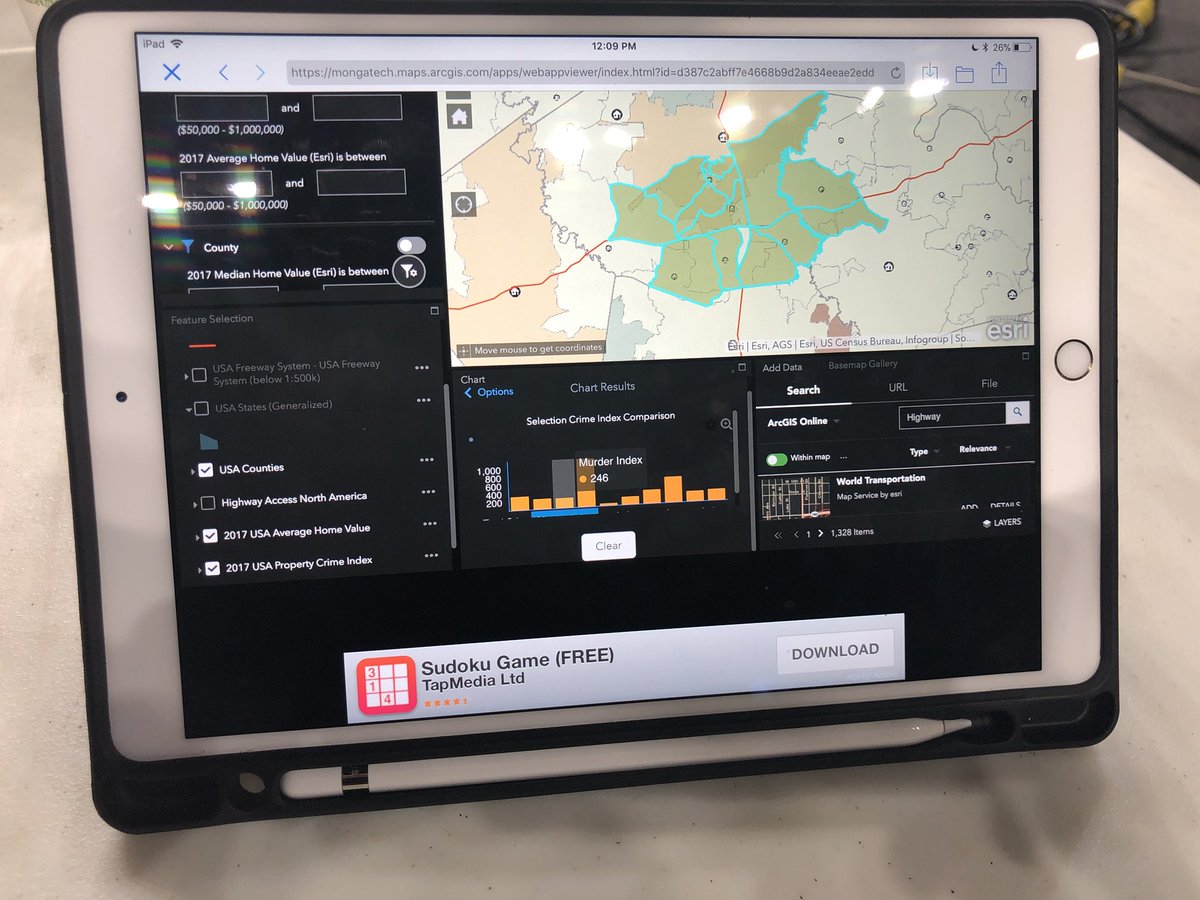 bitcmp's tweet photo. Home from Home is a web app that allows prospective homeowners to visualize housing data sourced by ArcGIS! #bitcamp2018 https://t.co/GvjnSRzF78
