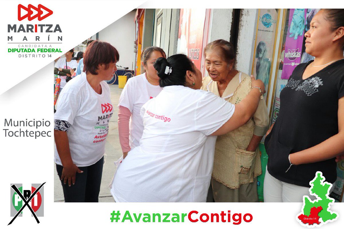 MaritzaMarinM's tweet photo. Recorrí las calles del Municipio #Tochtepec, varios ciudadanos se sumaron al movimiento por hacer un mejor #Distrito14Federal. Juntos ganaremos este PRImero de julio. #MaritzaConMunicipioTochtepec #AvanzarContigo #VamosJuntosAGanar @JoseAMeadeK @PRI_Nacional @EstefanChidiac https://t.co/xIBPKOP6NU